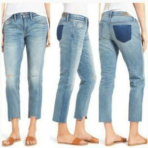 Treasure Bond Mid-Rise Skinny Boyfriend Jeans